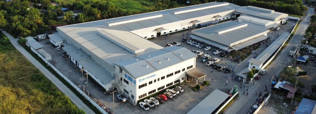 태국 촌부리 대아전자 2공장 항공 촬영